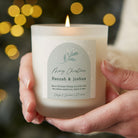 Christmas Gift for Couple Botanical Candle – Luxury Gift Box, Perfect Holiday & Romantic Gift
