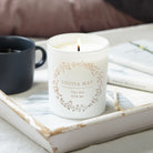 New Baby Gift Keepsake Candle – Engraved Candle for Baby Shower, Gift-Ready Luxury Box
