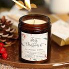Christmas New Home Gift - Personalised Soy Wax Candle in Luxury Gift-Ready Box