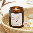 Baby Shower Gift Rainbow Candle With Love - Soy Wax, Luxury Gift-Ready Packaging