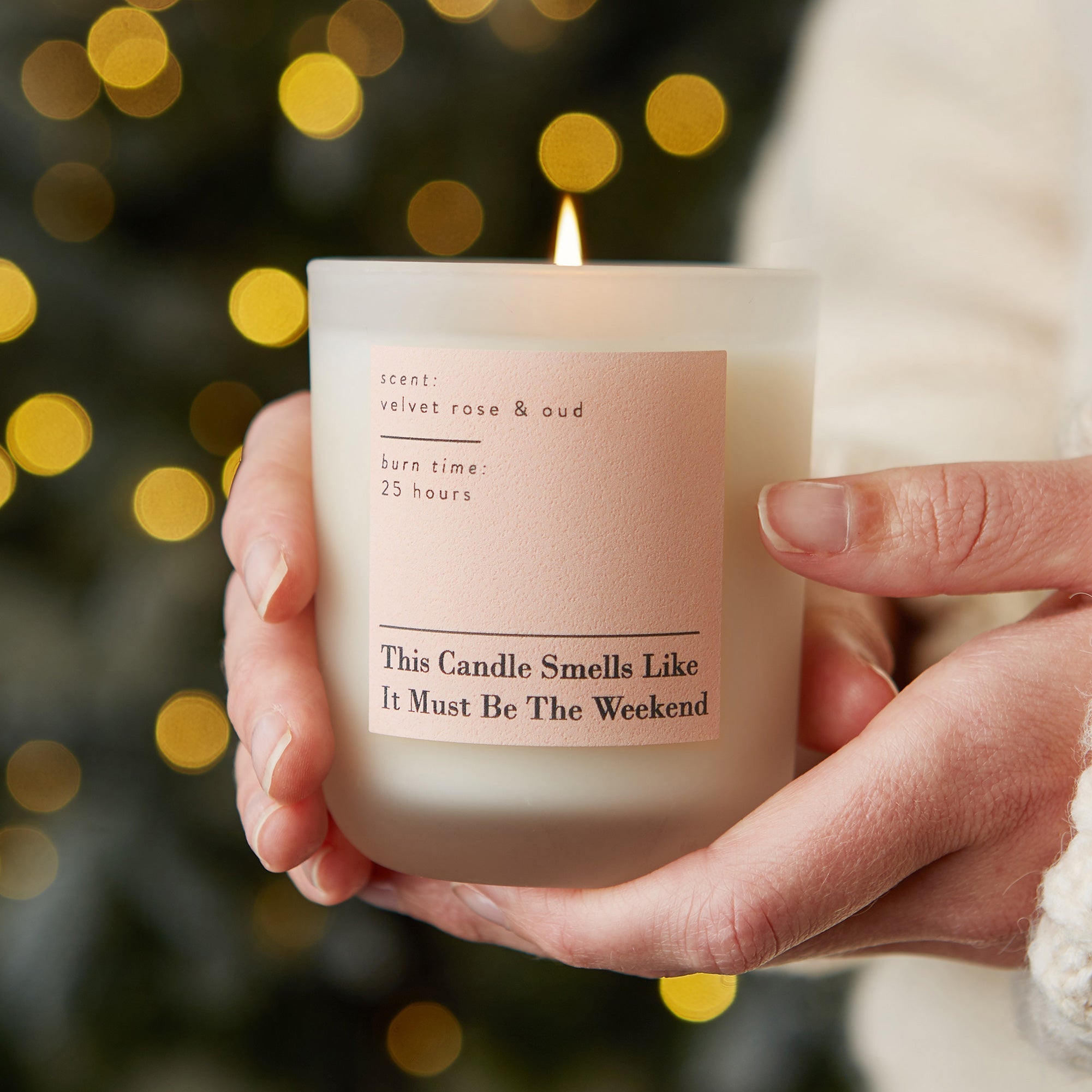 Birthday Gift Soy Wax Candle It Must Be The Weekend Relaxing Scent Luxury Gift Box