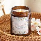 Birthday Gift for Nanny - Special Floral Candle in Luxury Gift-Ready Packaging Thank You Gift