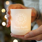 Diwali Gift Personalised Tea Light Candles in Luxury Gift Box – Perfect Festive Present
