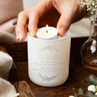 Anniversary Gift Special Dates Tea Light Holder with Scented Candles in Luxury Gift Box