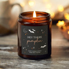Halloween Gift Hey There Pumpkin Candle – Cute Seasonal Decor in Luxury Gift Box