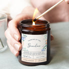 Thank You Gift Personalised Thinking of You Candle – Soy Wax, Luxury Gift-Ready Box