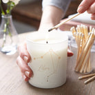 Birthday Gift Zodiac Constellation Candle for Her with Personalised Message, Luxury Box
