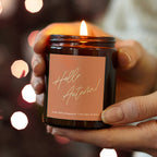 Autumn Candle Hello Autumn Decoration - Kindred Fires