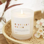 Birthday Gift for Her Birthday Queen Candle - Kindred Fires