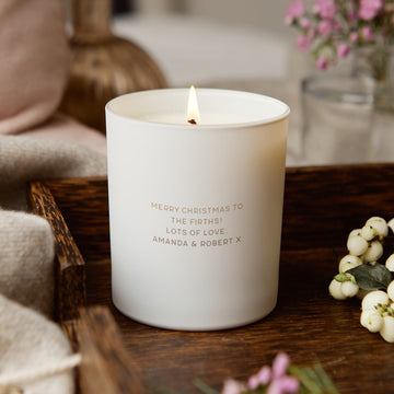Christmas Gift for Family Home Scented Soy Candle - Kindred Fires