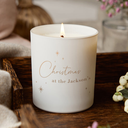 Christmas Gift for Family Scented Soy Candle - Kindred Fires