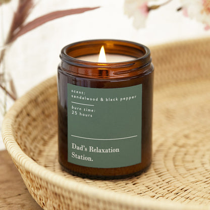 Father's Day Gift Relaxation Candle - Kindred Fires