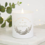 First Married Christmas Personalised Candle - Kindred Fires