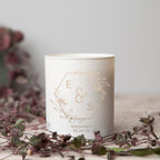 Floral Engagement Gift Candle - Kindred Fires