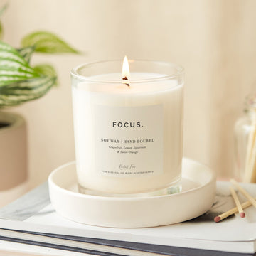 Focus Aromatherapy Candles - Kindred Fires
