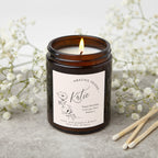 Friend Birthday Gift Personalised Candle - Kindred Fires
