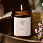 Christmas Gift for Her Personalised Bee Candle - Kindred Fires