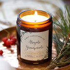 Grandparents First Christmas Candle - Kindred Fires