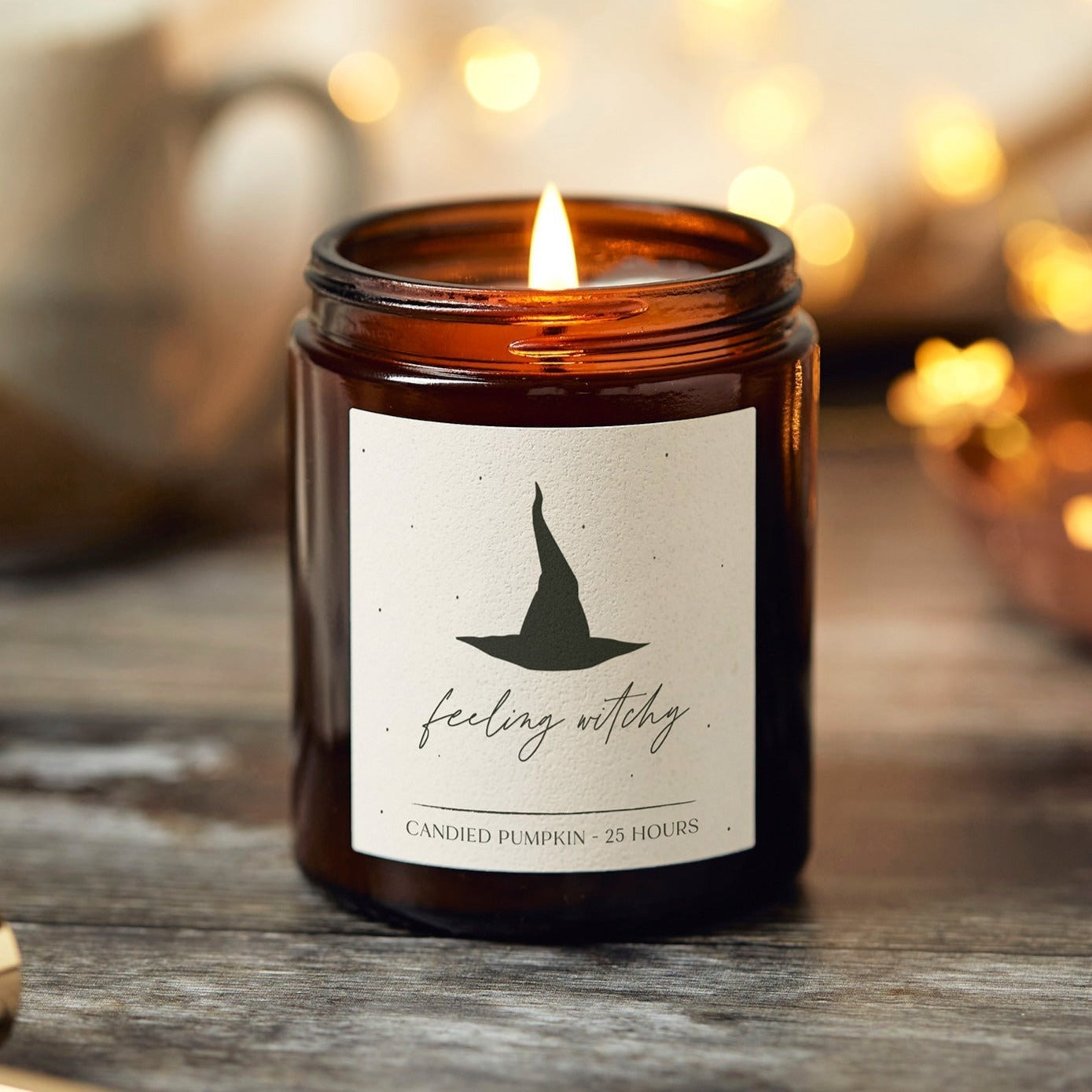 Halloween Candle Feeling Witchy - Kindred Fires