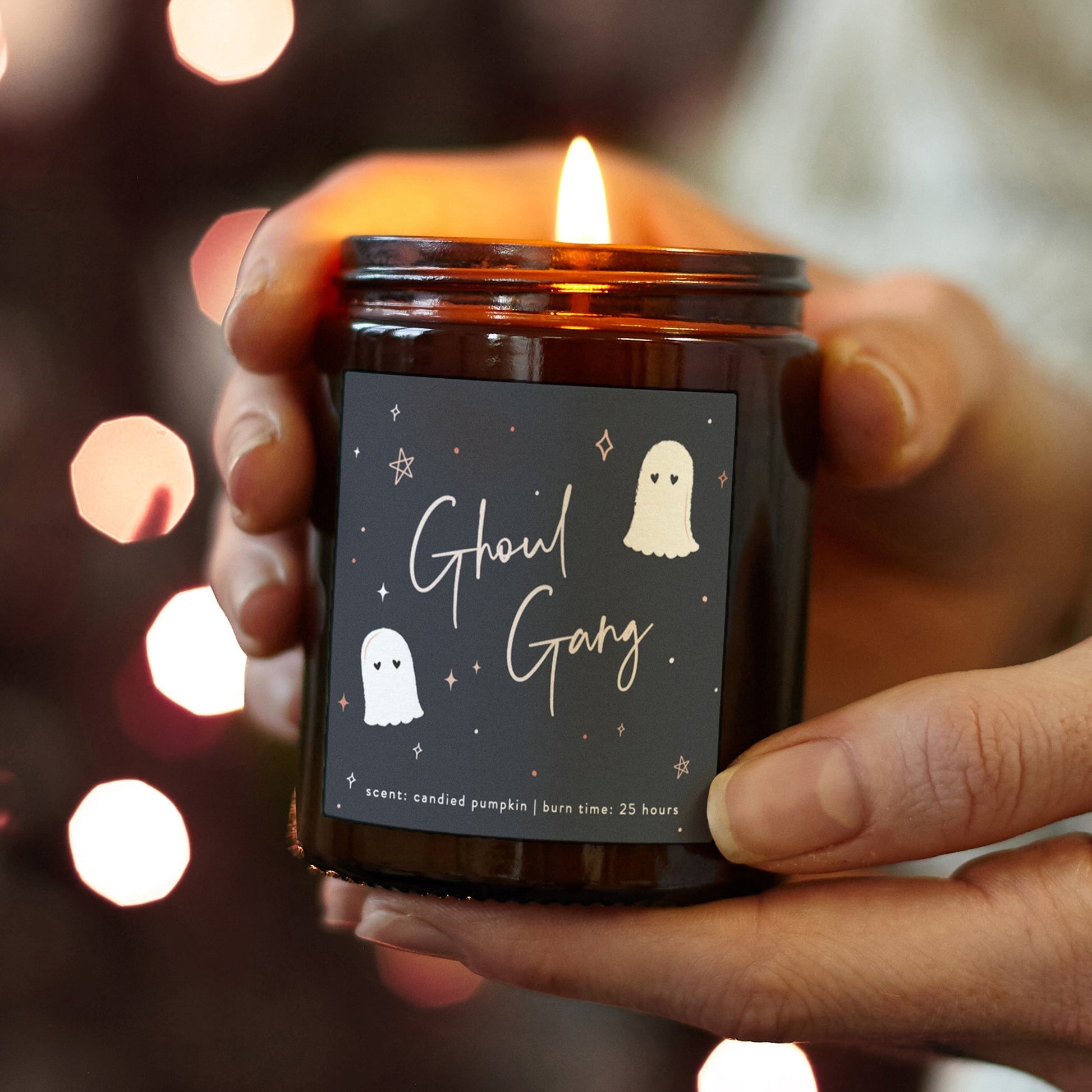 Halloween Decoration Candle Ghoul Gang - Kindred Fires