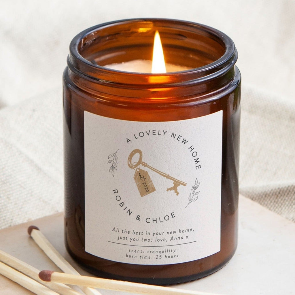 Housewarming Gift New Home Key Candle