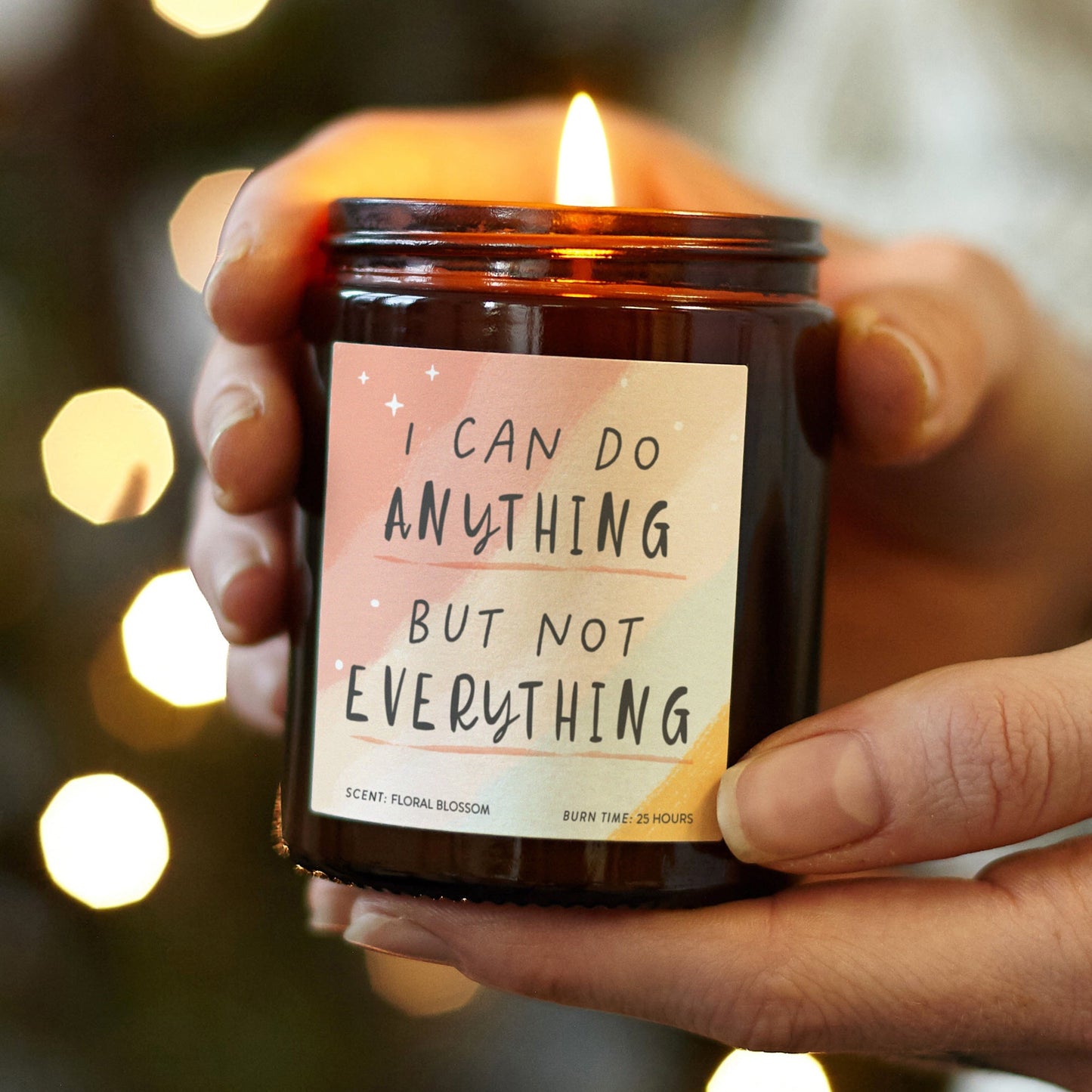 I Can Do Anything Positivity Affirmation Candle - Kindred Fires