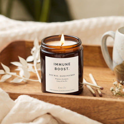 Immune Boost Aromatherapy Candles - Kindred Fires