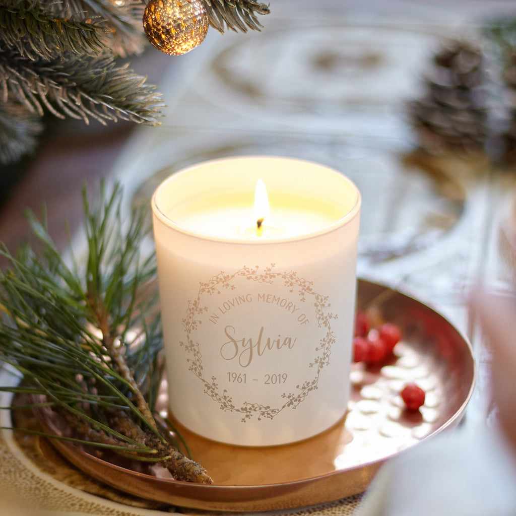 In Loving Memory Remembrance Gift Candle - Kindred Fires