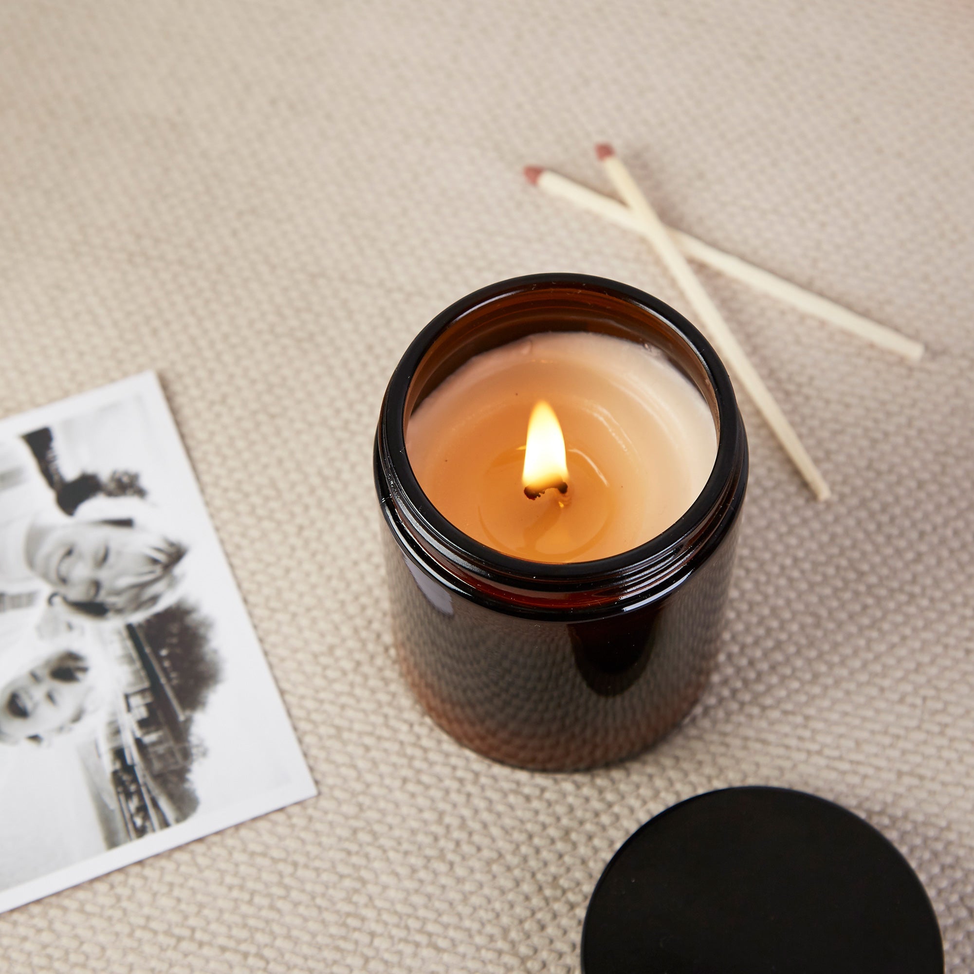 Initial Birthday Gift Personalised Candle - Kindred Fires