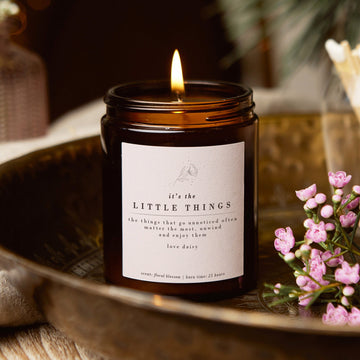 It's The Little Things Positivity Candle - Kindred Fires
