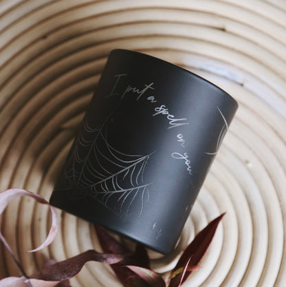 LIMITED EDITION Halloween Candle Put A Spell On You - Only 100 Made - Kindred Fires