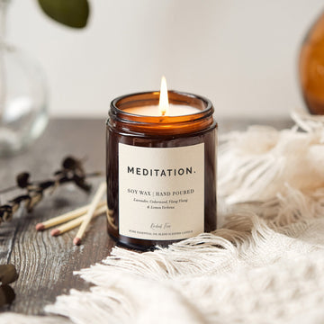 Meditation Aromatherapy Candles - Kindred Fires
