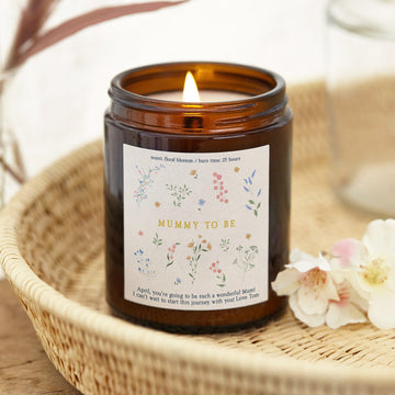 Mum To Be Gift Mother's Day Candle - Kindred Fires