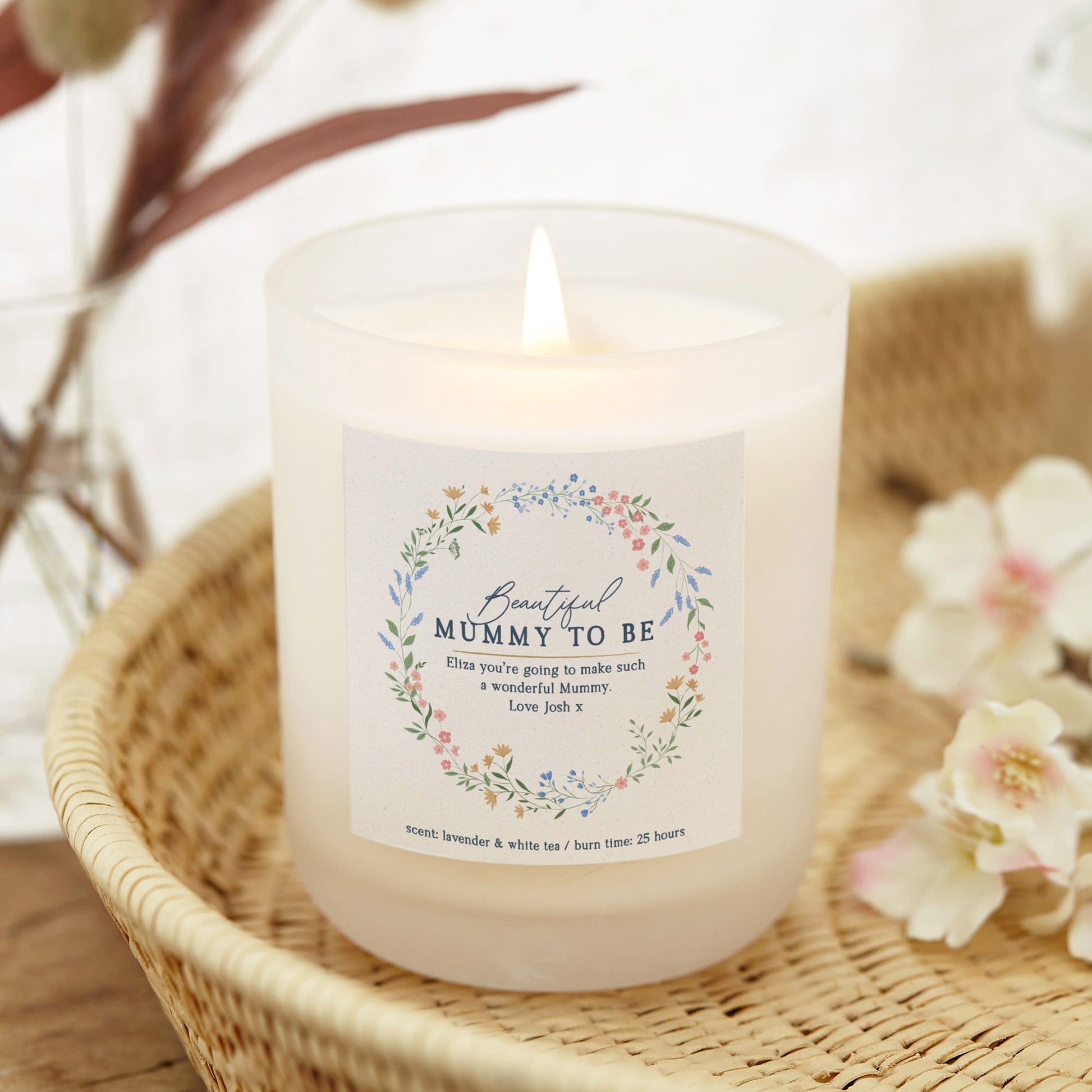Mummy To Be Gift Mother's Day Candle - Kindred Fires