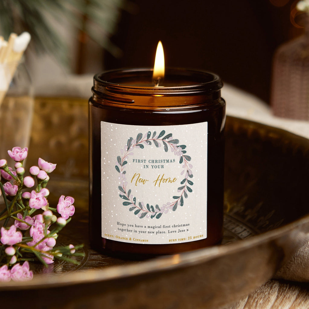 New Home Christmas Gift Candle - Kindred Fires