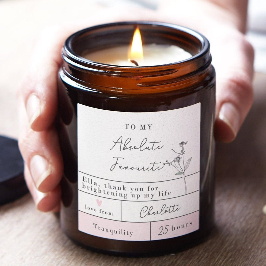 Personalised Candle Gift - Kindred Fires