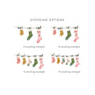 Personalised Christmas Stockings Family Gift Candle - Kindred Fires