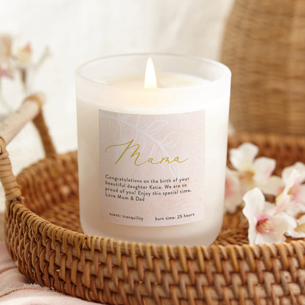 Push Present Gift Mama Candle - Kindred Fires