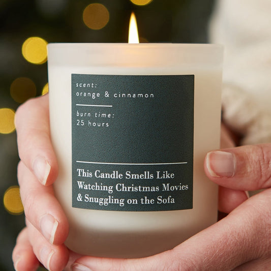 Smells Like Christmas Movies Candle Christmas Gift For Her - Kindred Fires