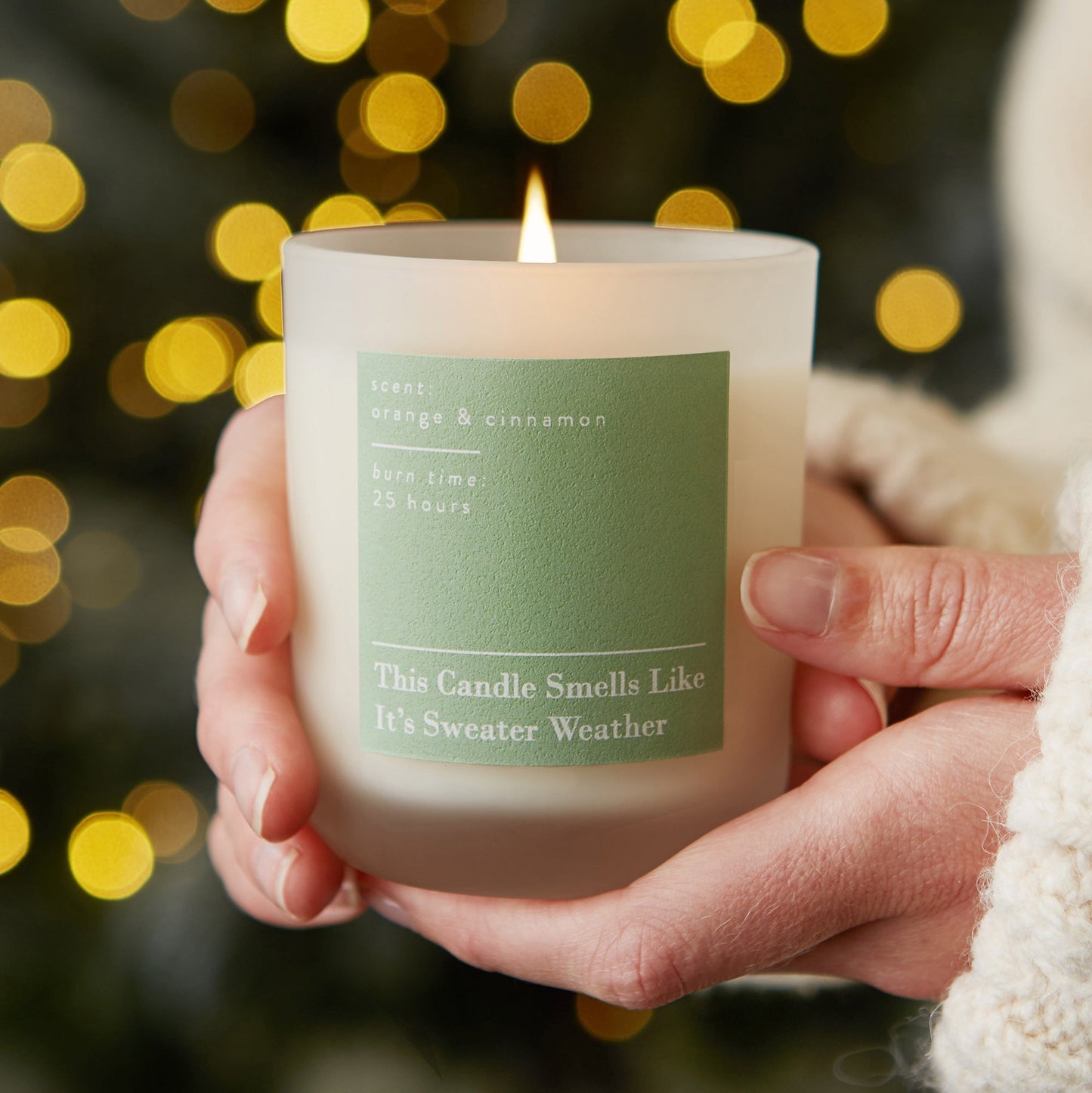 Smells Like Sweater Weather Cosy Candle - Kindred Fires