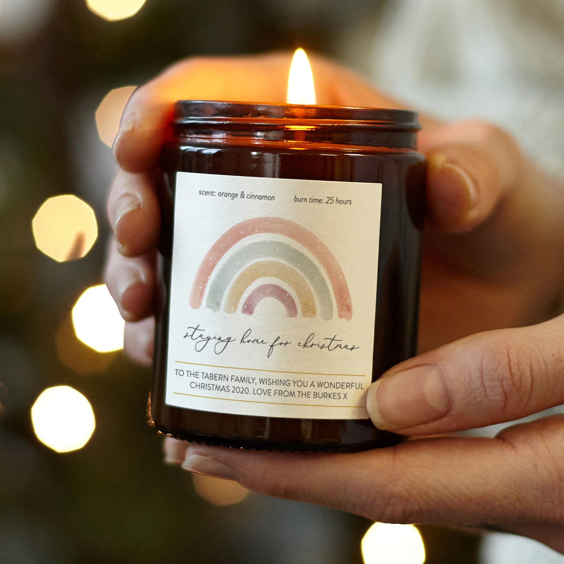 Staying Home for Christmas Candle - Kindred Fires