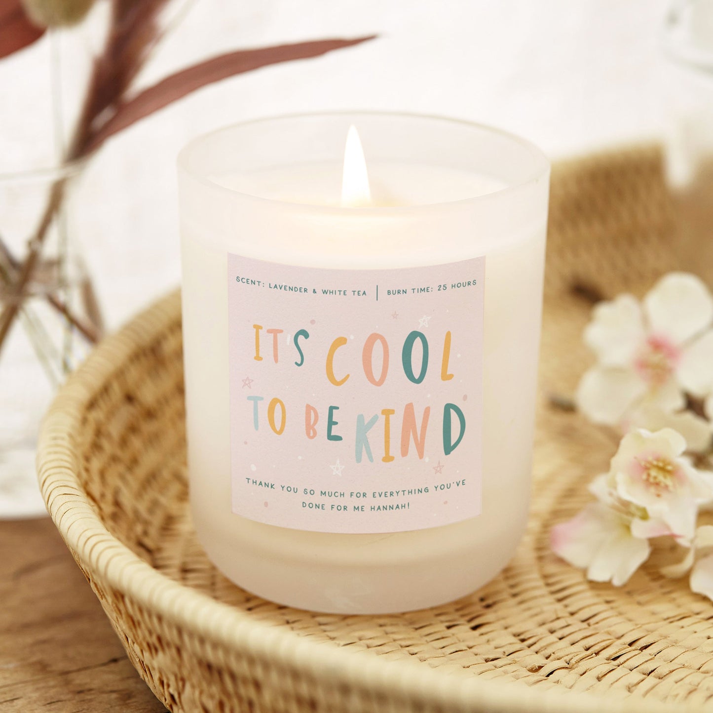 Thank You Gift Cool to be Kind Candle - Kindred Fires