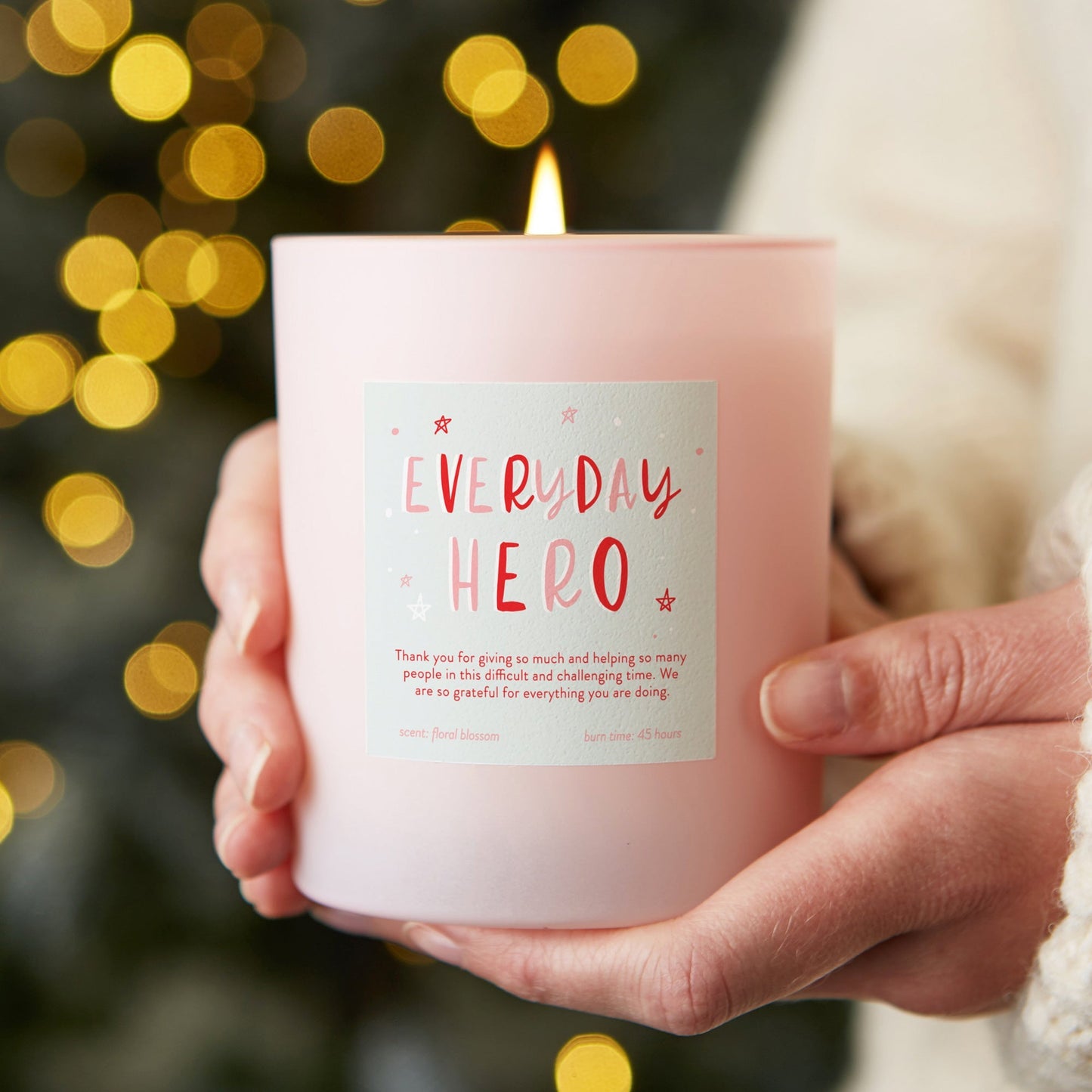 Thank You Gift Everyday Hero Candle - Kindred Fires