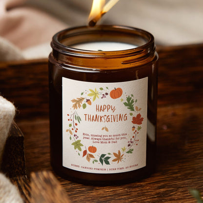 Thanksgiving Candle Gift - Kindred Fires