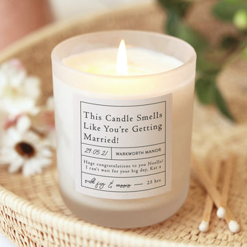 Wedding Gift for Bride Fun Candle - Kindred Fires